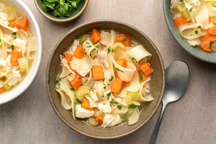 Spice Things Up with Delicious Turkey Noodle Soup!
