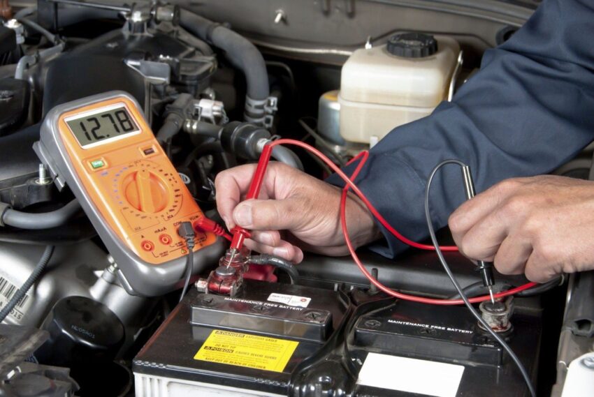 car battery discharge solution