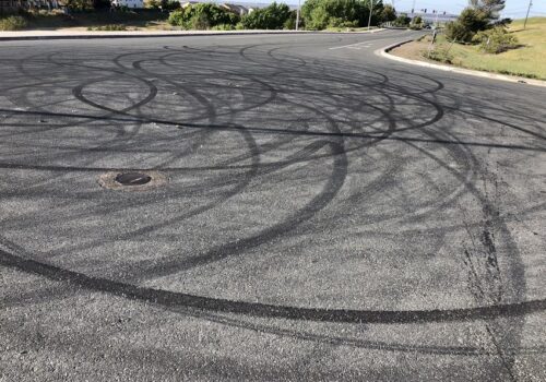 How to Get Tire Marks Off Concrete