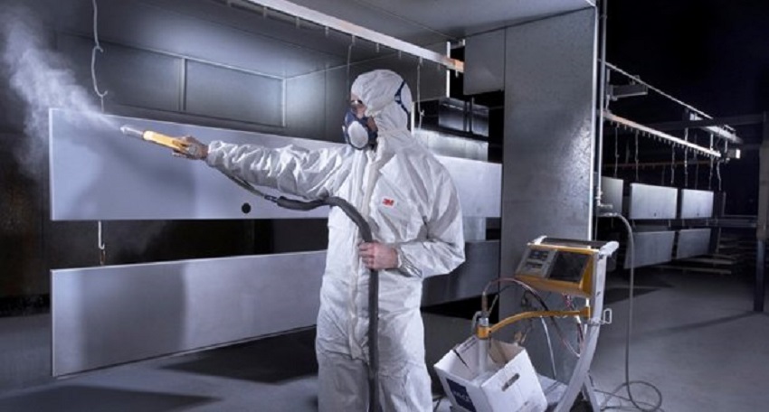 Powder Coating Machine Cleaning