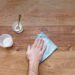 Step-by-step guide showing safe methods to remove paint from vinyl flooring without causing damage