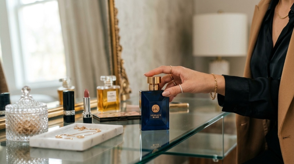 Versace Eros and Dylan Blue designer perfume comparison